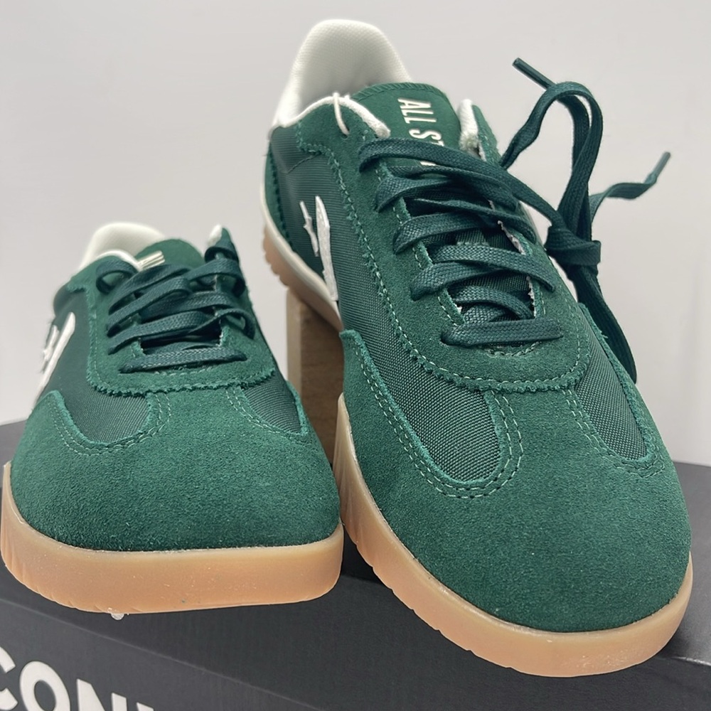 Converse Men’s RUN STAR TRAINER OX GREEN ENVY/EGRET/WHITE A13359C Sneakers - Picture 6 of 16